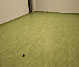 Altenheim Pfaffenhofen – Zimmer mit Linoleum fertig