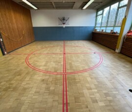 Sporthallenboden Schule Pegnitz