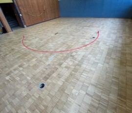 Parkettboden Sporthalle Pegnitz